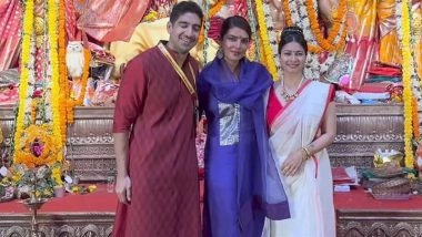 Navratri 2025: Priyanka Chopra Jonas Thanks Tanishaa Mukerji and Ayan Mukerji for Warm Welcome at Durga Puja, Says, ‘On This Ashtami, Feeling Grateful for Maa Durga’s Blessings’ (View Post)