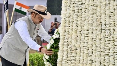 Police Commemoration Day 2025: Maharashtra CM Devendra Fadnavis Pays Tribute to Police Personnel; Salutes Bravery of Police Forces (See Pics)