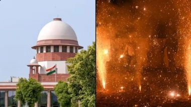 Diwali 2025: Supreme Court Allows Bursting of Green Firecrackers in Delhi-NCR for Diwali From October 18 to 21, Sets Strict Timings and Enforcement Rules