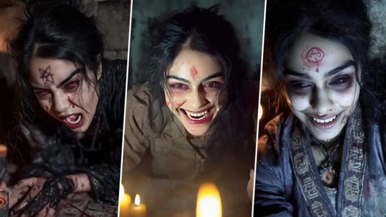 Halloween 2025: Adah Sharma Shares Spine-Chilling Look Ahead of Spooky Celebrations, Says 'Bhoot Logon Ka Din' (Watch Video)