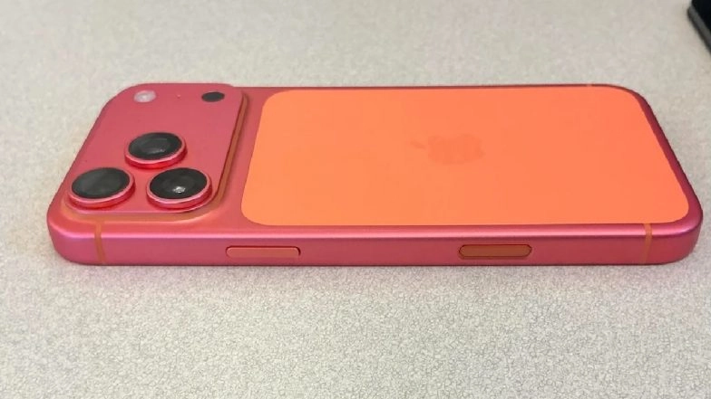 iPhone 17 Pro Max Turned to Pink From Orange Colour, Claims User in Viral Post; Netizens React