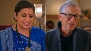 &lsquo;Jai Shri Krishna&rsquo;: Bill Gates Greets Smriti Irani&rsquo;s Tulsi in &lsquo;Kyunki Saas Bhi Kabhi Bahu Thi 2&rsquo; Special Episode (Watch Video)