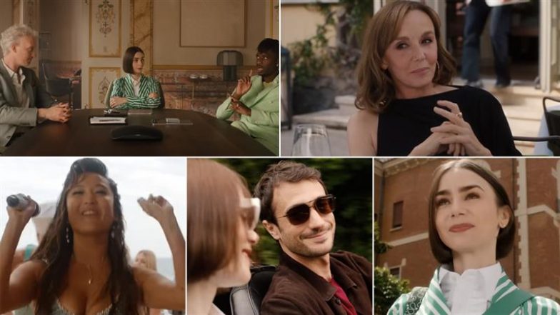 ‘Emily in Paris’ Season 5 Teaser: Lily Collins Returns As Emily Cooper in a Roman Romance Twist, Set To Premiere on Netflix on December 18 (Watch Video)