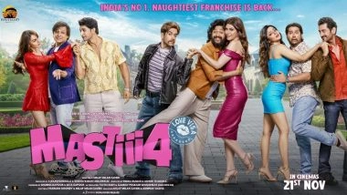 'Mastiii 4' Box Office: Riteish Deshmukh, Vivek Oberoi and Aftab Shivdasani's Adult Comedy Opens Strong With INR 4.85 Crore Day 1 Start