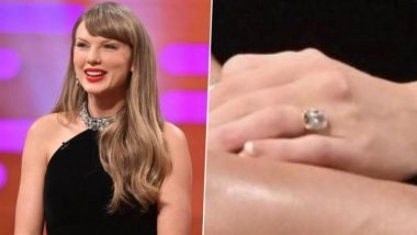 Taylor Swift Flaunts Her Sparkling Engagement Ring on ‘The Graham Norton Show’ Ahead of ‘The Life of a Showgirl’ Album Release (View Pic)