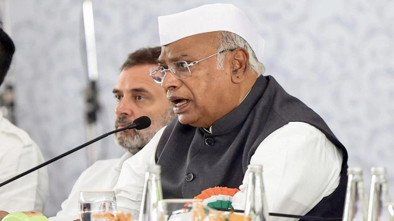 Bihar Assembly Elections 2025: Mallikarjun Kharge Chairs Congress CEC Meeting to Decide State Poll Candidates