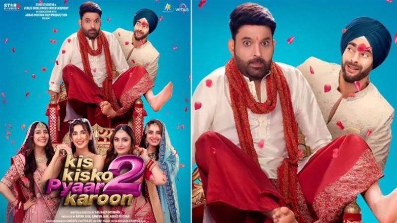 ‘Kis Kisko Pyaar Karoon 2’ Motion Poster: Kapil Sharma Surrounded by Four Brides in Hilarious Twist (Watch Video)
