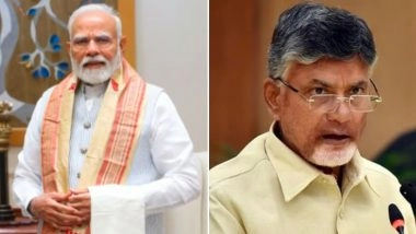 Cyclone Montha: PM Narendra Modi Speaks to Andhra Pradesh CM Chandrababu Naidu, Assures Support