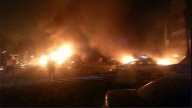 Pakistan Airstrike on Afghanistan: Kabul Shaken by Powerful Blasts After Khawaja Asif's Fiery Speech in National Assembly, Videos Surface