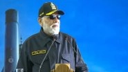 Diwali 2025: PM Narendra Modi Celebrates Deepavali With Navy Personnel Onboard INS Vikrant, Says ‘Fortunate to Celebrate Festival of Lights With Soldiers’ (Watch Video)