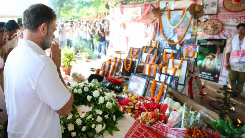 ‘What Happened in Singapore, Everybody in Assam Should Know It’: Rahul Gandhi Demands Transparent Probe Into Singer Zubeen Garg’s Death (Watch Video)