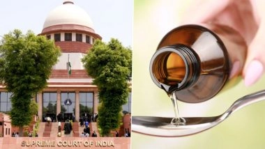 Cough Syrup Deaths: Supreme Court Dismisses PIL Seeking CBI Probe Into Children’s Death in Madhya Pradesh, Rajasthan Due to Toxic Cough Syrup