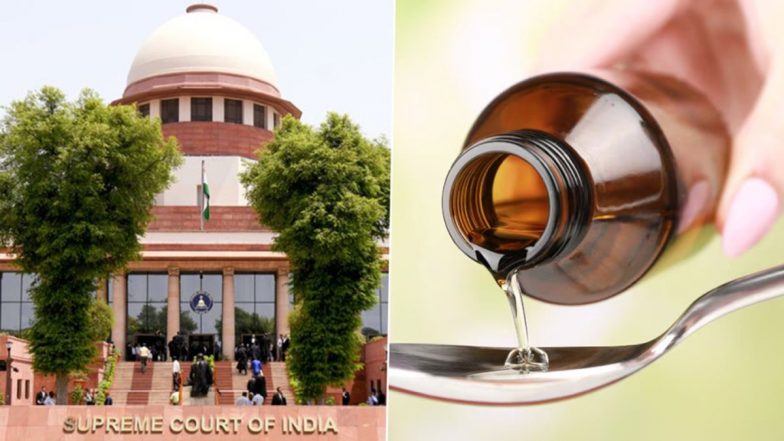 Cough Syrup Deaths: Supreme Court Dismisses PIL Seeking CBI Probe Into Children’s Death in Madhya Pradesh, Rajasthan Due to Toxic Cough Syrup