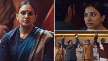 ‘Maharani 4’ Trailer: Huma Qureshi Returns As Rani Bharti in Fierce Power Battle; Rajeshwari Sachdev and Darsheel Safary Join Cast (Watch Video)
