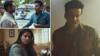 ‘The Family Man Season 3’ Date Announcement: Manoj Bajpayee Returns as Srikant Tiwari in Spy Thriller, Set to Premiere on Prime Video on November 21 (Watch Video)