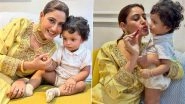 Bhai Dooj 2025: &rsquo;Ishqbaaaz&rsquo; Actress Surbhi Chandna Celebrates the Festival With Her Nephew, Starts Her Own Adorable Tradition (Watch Video)