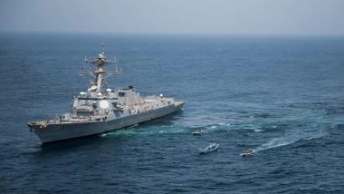 LPG Tanker Explosion: 23 Indians Rescued After Fire Breaks Out Onboard Cameroon-Flagged LPG Tanker MV Falcon off Yemen Coast