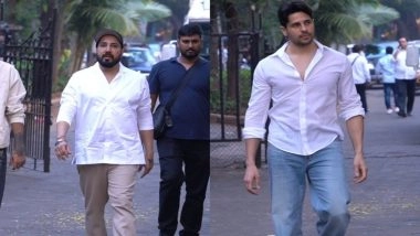 Pankaj Dheer’s Demise: Sidharth Malhotra, Mika Singh, B-Town Celebrities Attend Final Rites of Actor