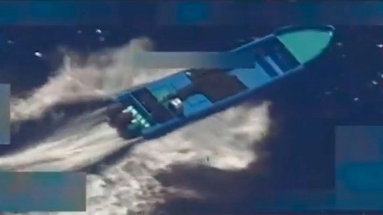 US Strikes Alleged Drug Vessel in Pacific Side of South America, Killing 2 People; 8th Strike Since September 2