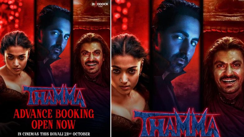 'Thamma' Ignites Diwali Fever: Advance Bookings Soar for Maddock Films’ Horror Comedy Starring Ayushmann Khurrana and Rashmika Mandanna