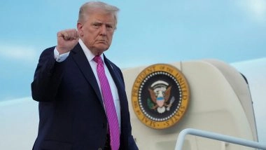 Donald Trump Security Scare: Suspicious Hunting Stand With Clear View of US President’s Air Force One Arrival Point Found at Palm Beach Airport, FBI Begins Probe