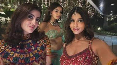 Diwali 2025: Navya Naveli Nanda, Suhana Khan and Ananya Panday Shine in Glamorous Festive Looks (View Pic)