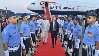 'Looking Forward for Advancing Vision for Stronger, Prosperous Future': PM Narendra Modi Welcomes British Prime Minister Keir Starmer to India
