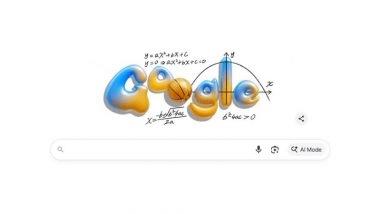 Quadratic Equation Google Doodle: Search Engine Giant Celebrates Classic Mathematical Formula With Animated Artwork