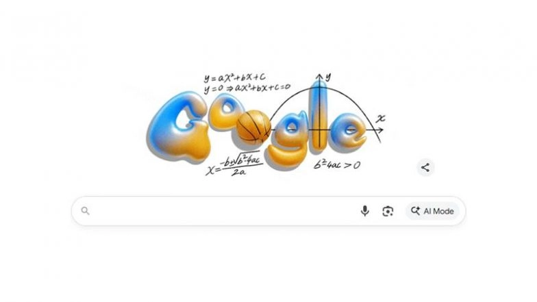 Quadratic Equation Google Doodle: Search Engine Giant Celebrates Classic Mathematical Formula With Animated Artwork