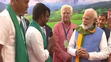 PM Narendra Modi Inaugurates South India Natural Farming Exhibition in Tamil Nadu's Coimbatore