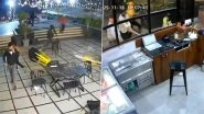 Bhopal: Masked Goons Vandalise Cafe, Assault Staff in Madhya Pradesh; Probe Launched After CCTV Video Surfaces Bhopal: Masked Goons Vandalise Cafe, Assault Staff in Madhya Pradesh; Probe Launched After CCTV Video Surfaces