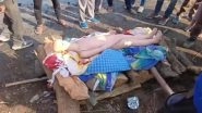 Delhi Men Try to Cremate Plastic Dummy at UP&rsquo;s Brijghat Instead of Real Body; Villagers Expose Hoax, 2 Held (Watch Video)
