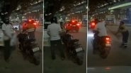 Chennai: Woman Sanitation Worker Hits Biker With Broom After He Masturbates in Front of Her on Adyar Flyover in Tamil Nadu; Disturbing Video Goes Viral Chennai: Woman Sanitation Worker Hits Biker With Broom After He Masturbates in Front of Her on Adyar Flyover in Tamil Nadu; Disturbing Video Goes Viral