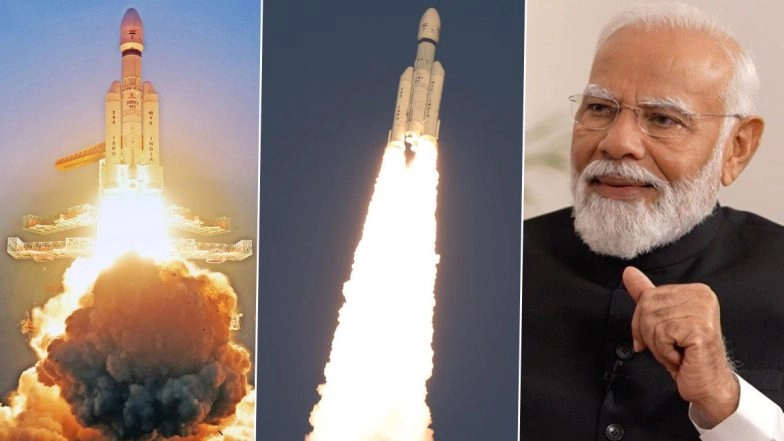 ISRO CMS-03 Mission: PM Narendra Modi Hails ISRO for Launch of India’s Heaviest Communications Satellite, Says ‘Our Space Sector Continues to Make Us Proud’