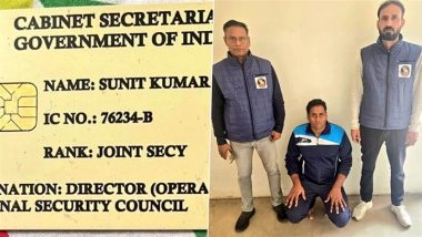 Fake R&AW Officer Arrested in Noida: STF Nabs Bihar Man Impersonating Intelligence Officer; Seizes Fake IDs, 20 Chequebooks and Forged Documents