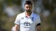 Ashes 2025&ndash;26: England Pacer Mark Wood Likely To Be out of Second Test in Brisbane Due to Knee Injury