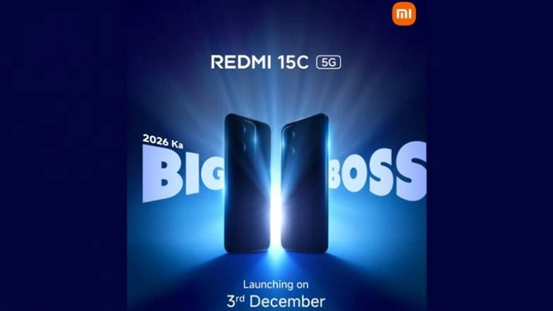 🔥 2025년 12월 3일, 인도에 상륙하는 '배터리 킹' REDMI 15C 5G! 🚀