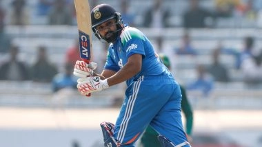 Rohit Sharma Breaks Shahid Afridi’s Record for Most Sixes in ODI History, Achieves Feat During IND vs SA 1st ODI 2025 Match
