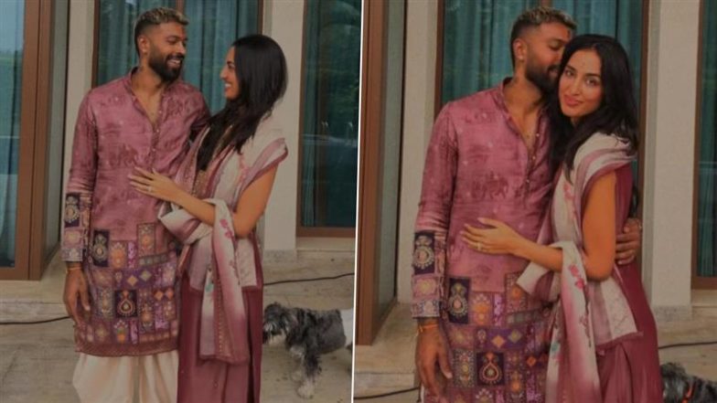 Is Hardik Pandya Engaged to His Girlfriend Mahieka Sharma? Model’s Huge Diamond Ring in Their Latest Instagram Post Leaves Internet Speculating