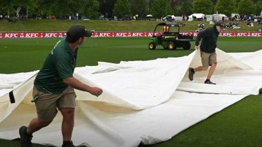 NZ v WI 4th T20I 2025: Rain Plays Spoilsport As New Zealand vs West Indies Fourth T20I Washed Out at Saxton Oval