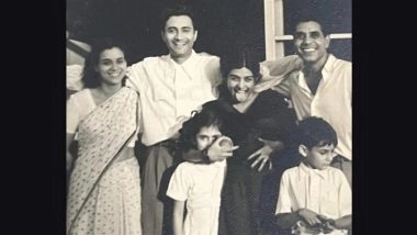 Shekhar Kapur Remembers Mother Sheel Kanta Kapur on Her Birth Anniversary With Throwback Photo With Uncle Dev Anand (See Pic)