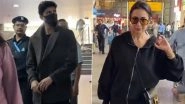 Malaika Arora Spotted With Rumoured Boyfriend and Diamond Merchant Harsh Mehta at Mumbai Airport, Duo Exit in Same Car Despite Walking Separately (Watch Video)