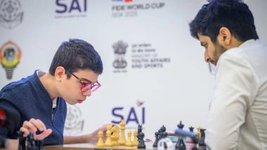 FIDE World Cup 2025: Indian Grandmaster Vidit Gujrathi Ends 12-year-old Faustino Oro's Hopes (Watch Video)