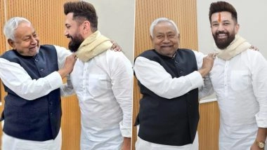 Bihar Election Result 2025: After NDA’s Landslide Victory, Chirag Paswan Meets Nitish Kumar, Extends Congratulations on Resounding Majority (See Pics)