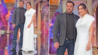 ‘Bigg Boss 19’: Madhuri Dixit Graces Salman Khan’s Reality Show for Weekend Ka Vaar Episode, Excited Fans React ‘Prem and Nisha Forever!’ (Watch Video)