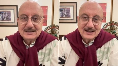 SRK Birthday: Anupam Kher Recreates His Special ‘Mohabbatein Look’ To Wish Shah Rukh Khan on His Landmark 60th Birthday (Watch Video)