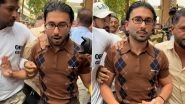 Orry Aka Orhan Awatramani Gets Mobbed by Crowd As He Appears Before Mumbai Police for Questioning in INR 252 Crore Drug Trafficking Case (Watch Video)