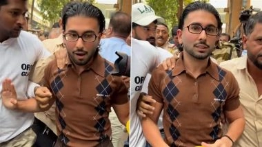 Orry Appears Before Mumbai Police to Record Statement in INR 252-Crore Drugs Case (Watch Video)