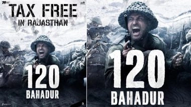 ‘120 Bahadur’: Farhan Akhtar Expresses Gratitude As Rajasthan Declares the Film Tax-Free