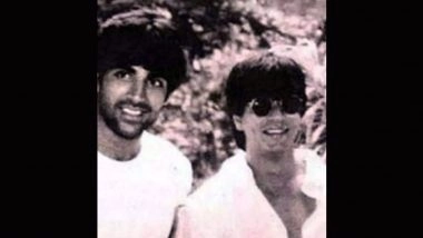 SRK@60: Akshay Kumar Shares a Witty Birthday Wish for Shah Rukh Khan; ‘Shakal Se 40, Akal Se 120’ (View Post)